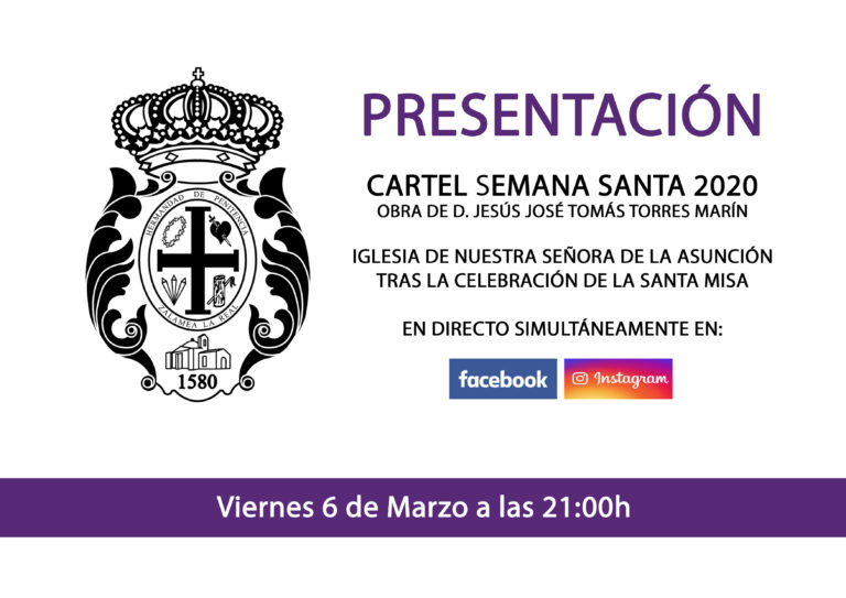 PRESENTACION CARTEL Semana Santa 2020